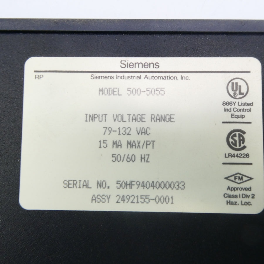 SIEMENS 500-5055 79-132VAC UNMP