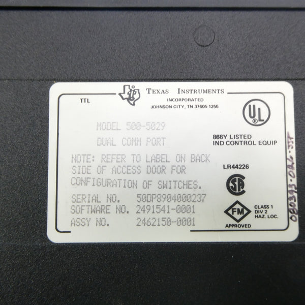 TEXAS INSTRUMENTS 500-5029 UNMP