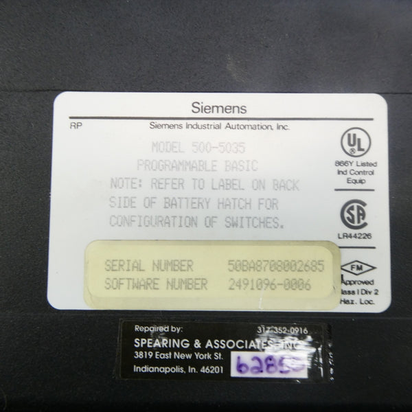 SIEMENS 500-5035 UNMP
