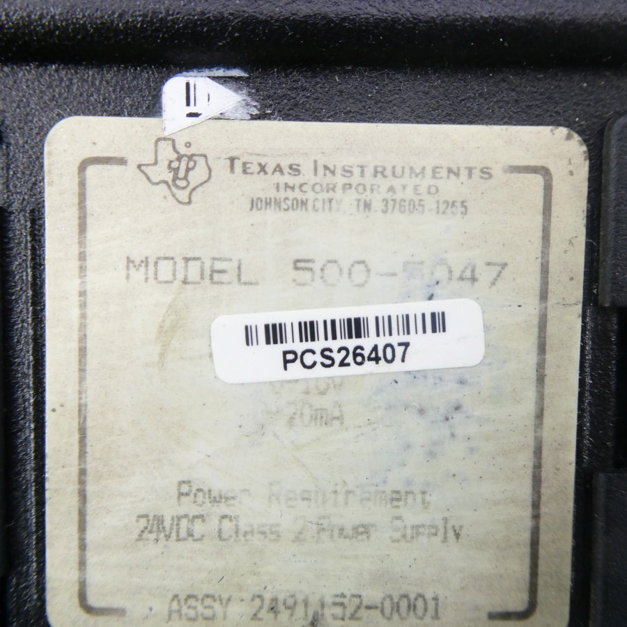 TEXAS INSTRUMENTS 500-5047 24VDC UNMP