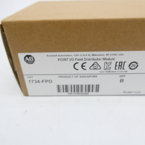 INDUSTRIAL SPARE PART 1734-FPD SER. B DATE: 2018 NSFS