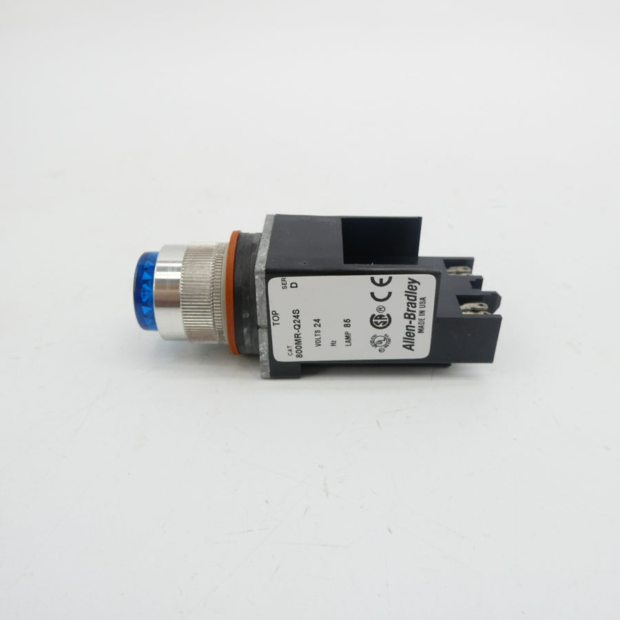 ALLEN BRADLEY 800MR-Q24BS SER. D 24VDC (WH) NSMP