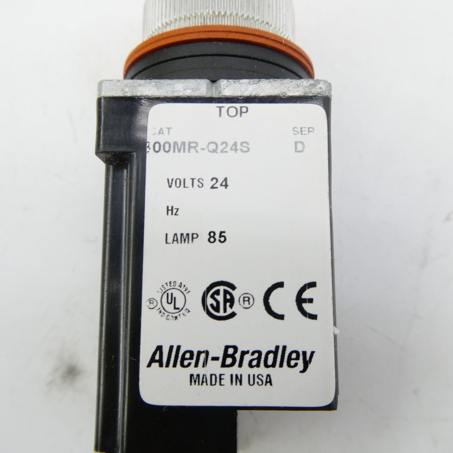 ALLEN BRADLEY 800MR-Q24AS SER. D 24VDC (WH) NSMP
