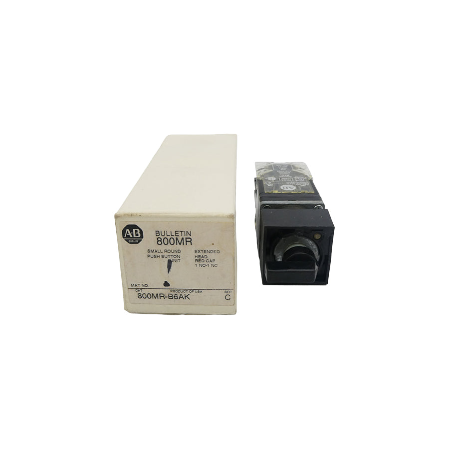 ALLEN BRADLEY 800MR-B6AK SER. C (WH) NSMP