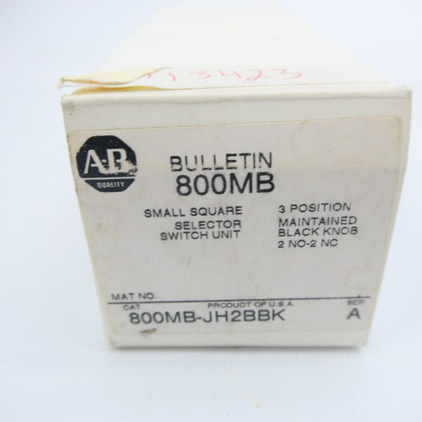 INDUSTRIAL SPARE PART 800MB-JH2BBK SER. A (AS PICTURED) (WH) NSMP