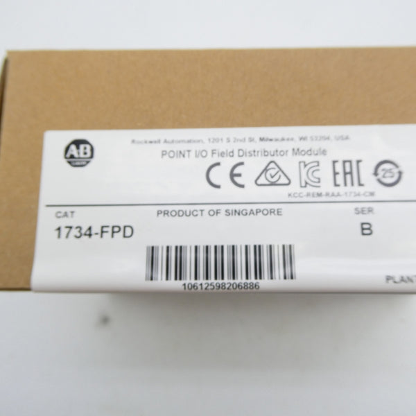 INDUSTRIAL SPARE PART 1734-FPD SER. B DATE: 2017 NSFS