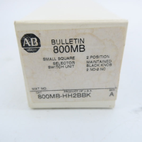 INDUSTRIAL SPARE PART 800MB-HH2BBK SER. A (WH) NSMP