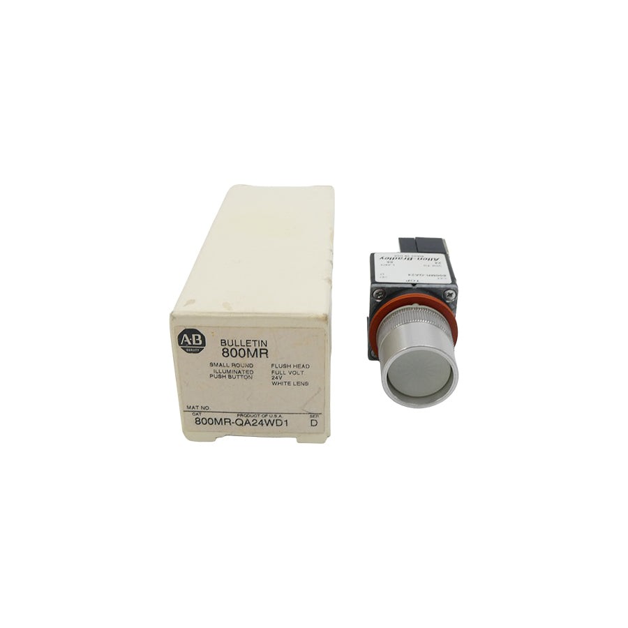 ALLEN BRADLEY 800MR-QA24WD1 SER. D 24V (WH) NSMP