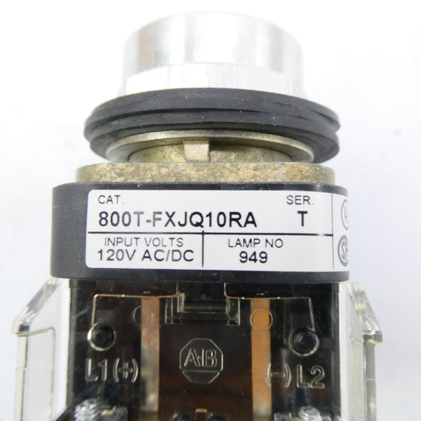 INDUSTRIAL SPARE PART 800T-FXJQ10RA SER. T 120VAC/DC (AS PICTURED) NSNP