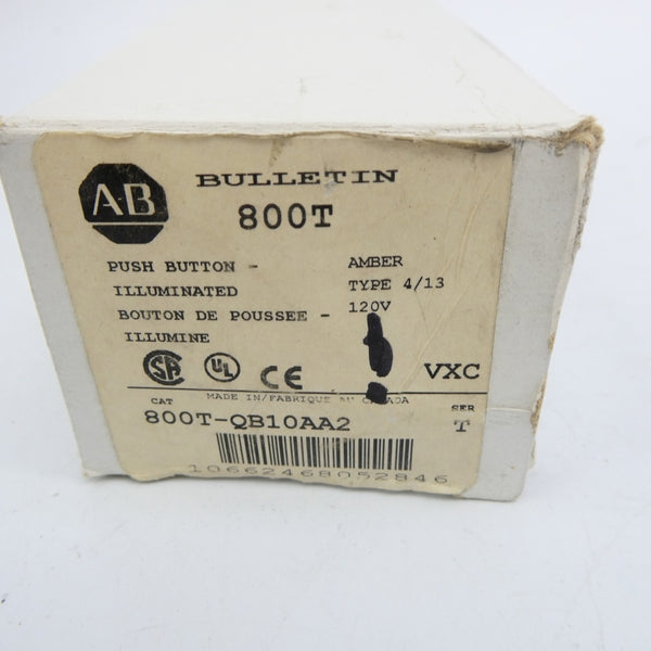 INDUSTRIAL SPARE PART 800T-QB10AA2 SER. T 120V (WH) NSMP