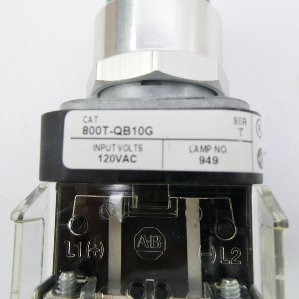INDUSTRIAL SPARE PART 800T-QB10G SER. T 120VAC (WH) NSMP