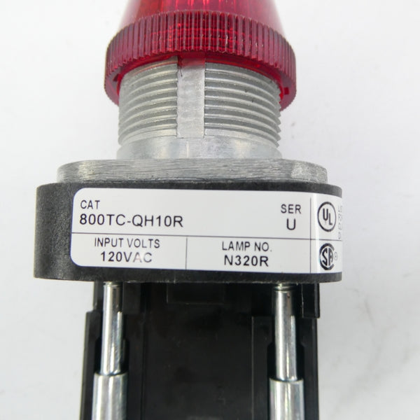 INDUSTRIAL SPARE PART 800TC-QH10R SER. U 120VAC (WH) NSMP