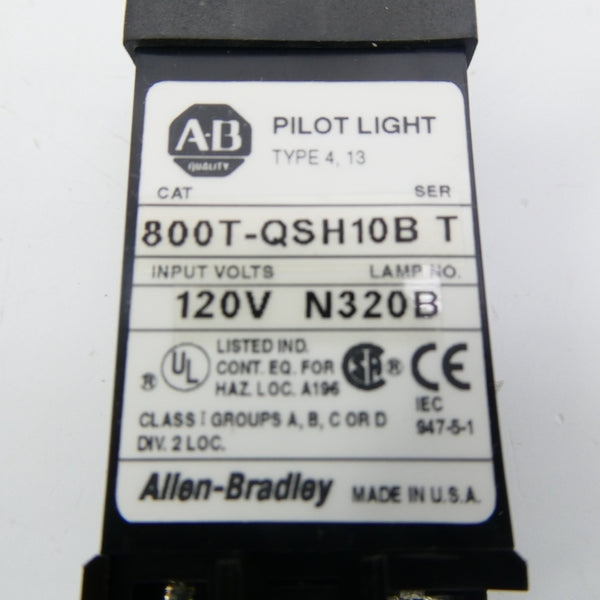 INDUSTRIAL SPARE PART 800T-QSH10B SER. T 120V (WH) NSMP