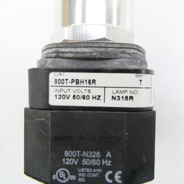 INDUSTRIAL SPARE PART 800T-PBH16R SER. T 120VAC NSNP