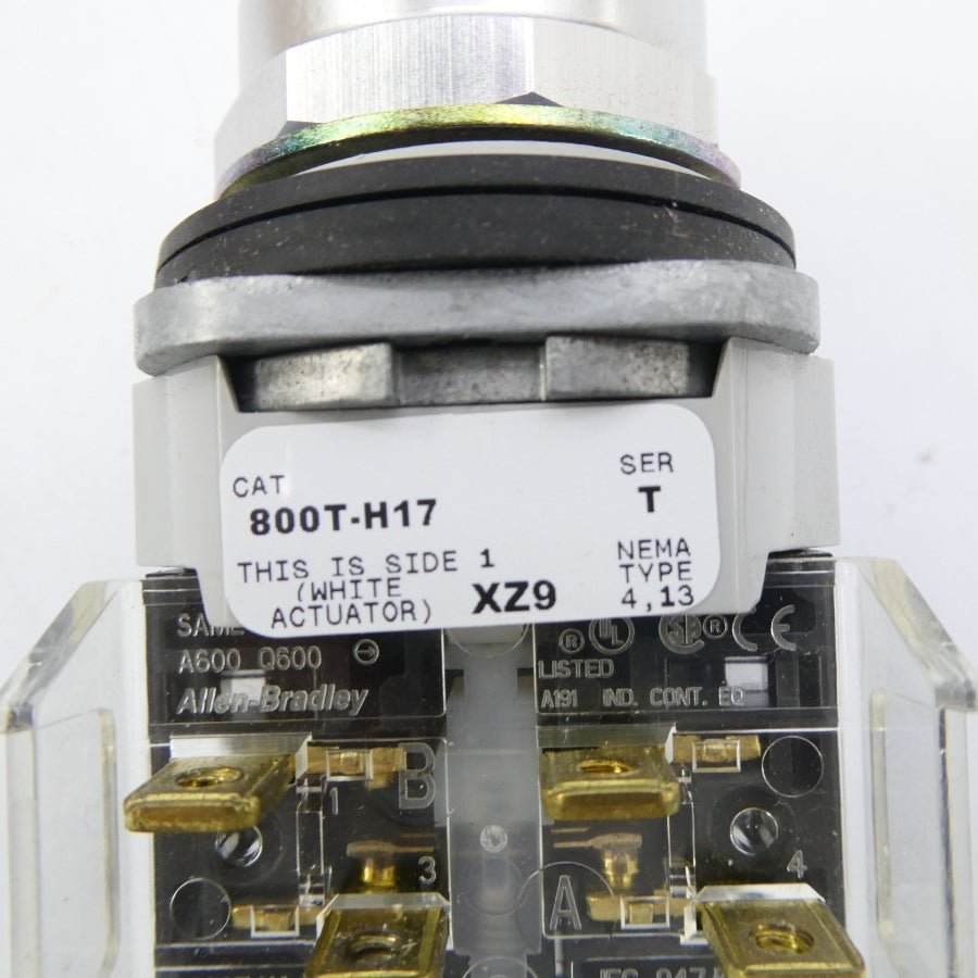 ALLEN BRADLEY 800T-H17 SER. T (AS PICTURED2) NSNP