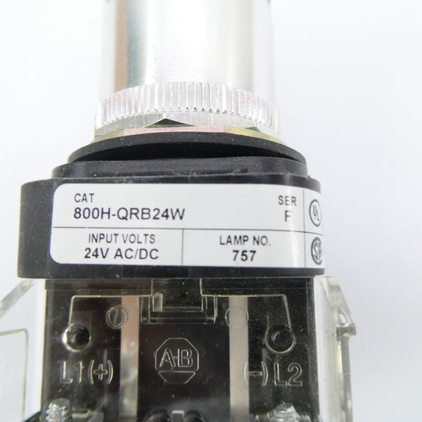 INDUSTRIAL SPARE PART 800H-QRB24W SER. F 24VAC/DC NSNP