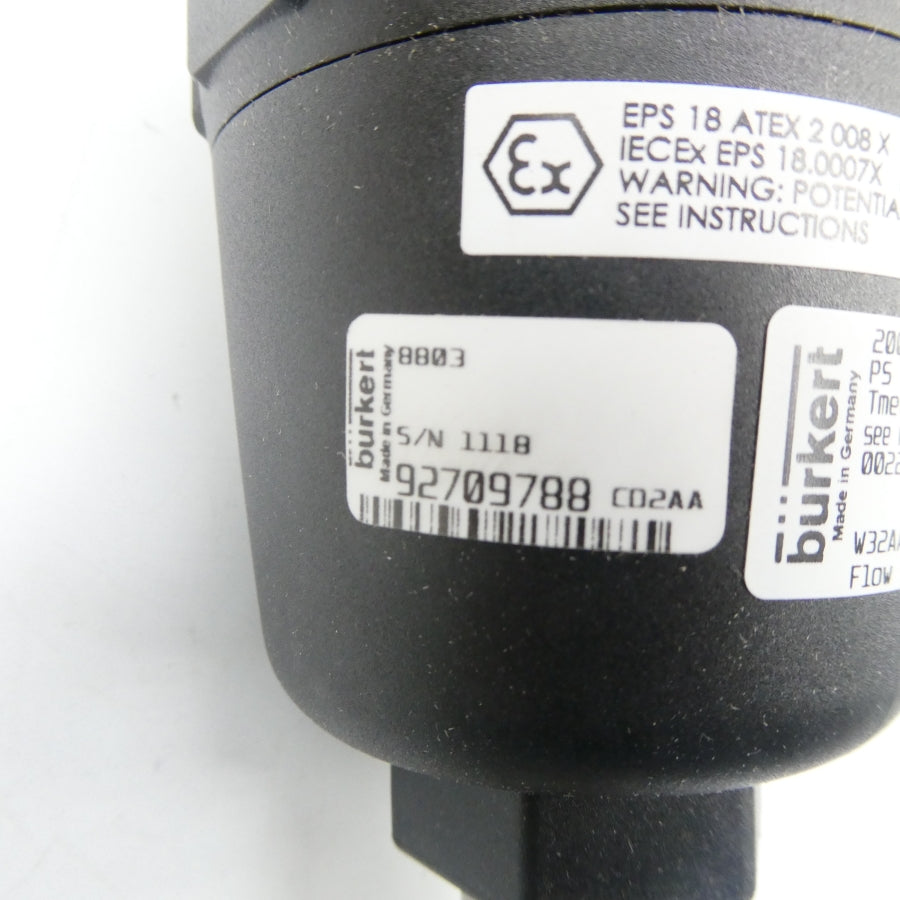 BURKERT 8803-2000-A-9/16-FKM-SS-NPT1/2 92709788 NSMP