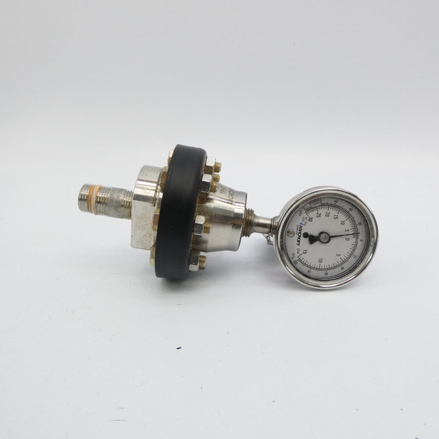 ASHCROFT 25-1009-SWL-04L-30# 30PSI 2-1/2" NSMP