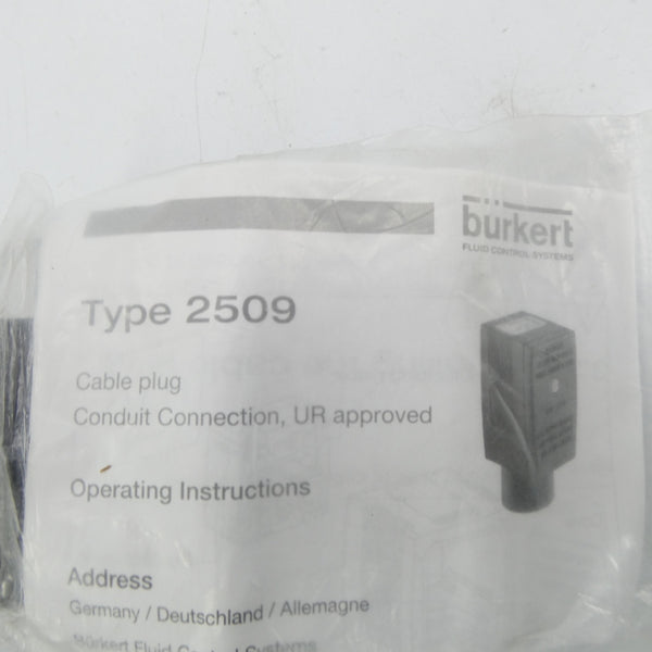 BURKERT 2509 NSMP