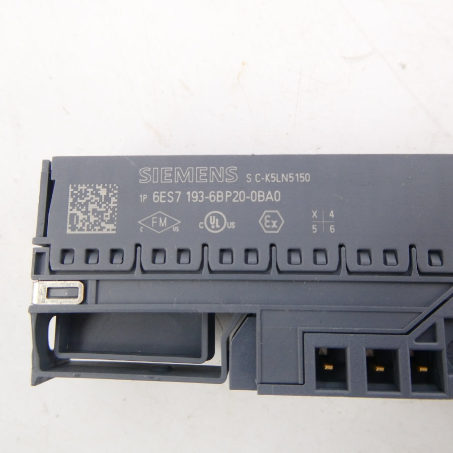 SIEMENS 6ES7193-6BP20-0BA0 NSNP