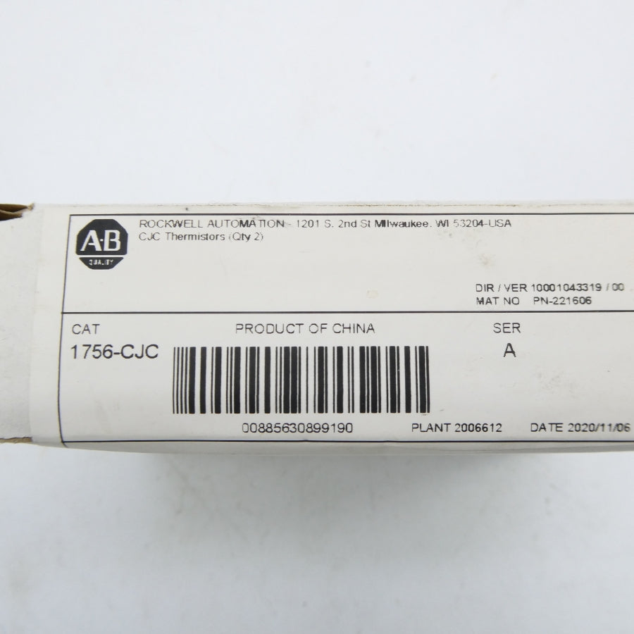 ALLEN BRADLEY 1756-CJC SER. A DATE: 2020 NSFS