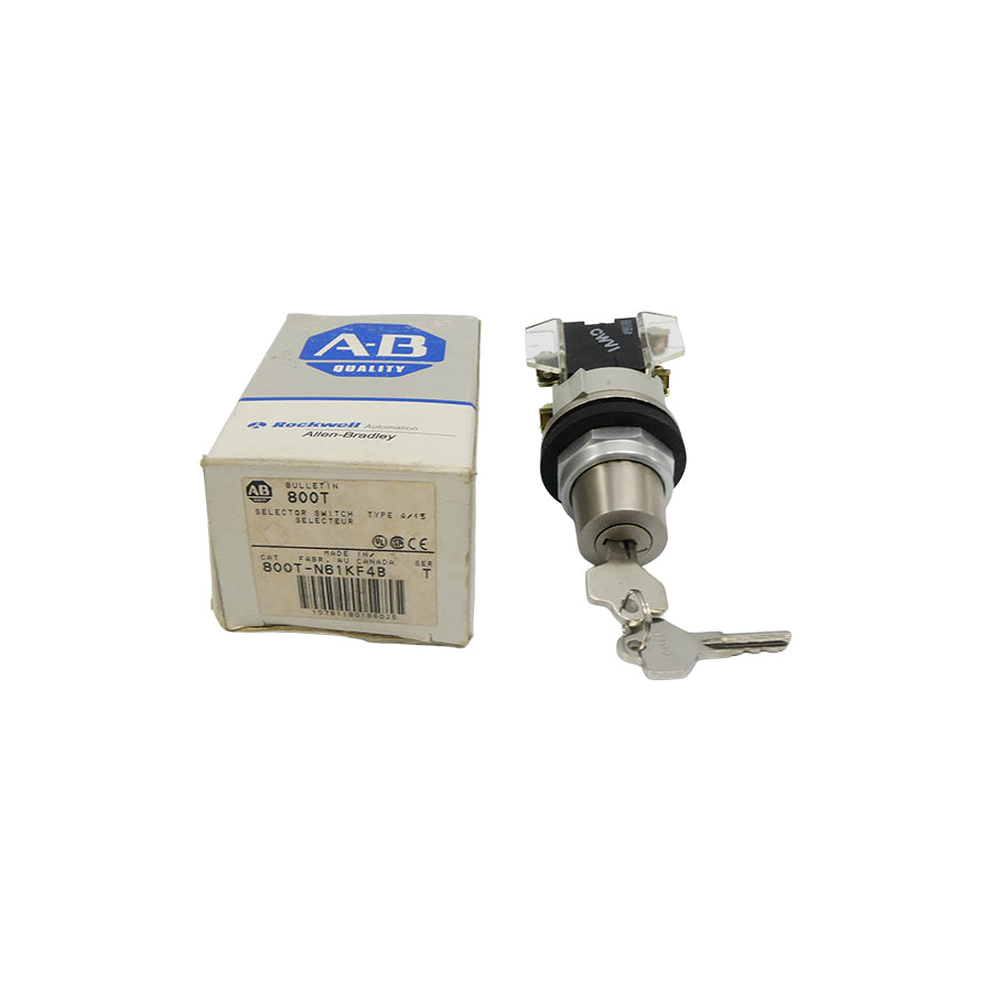 ALLEN BRADLEY 800T-N61KF4B SER. T (GY/BL) NSMP