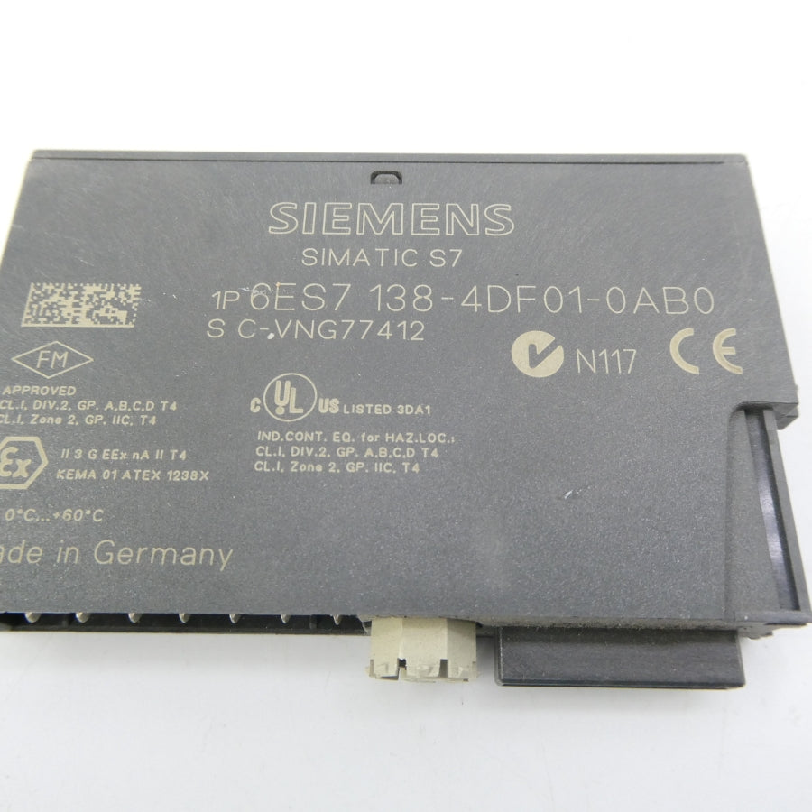 SIEMENS 6ES7138-4DF01-0AB0 NSNP
