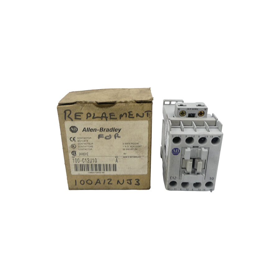ALLEN BRADLEY 100-C12J10 SER. A (BR/WH) NSMP