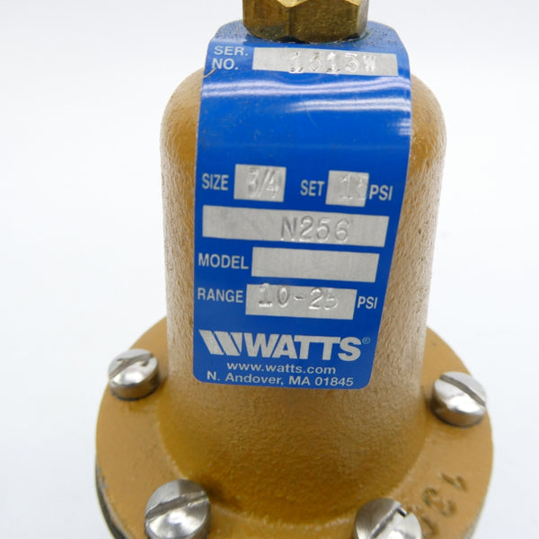 WATTS 3/4N256 0322825 10-25PSI NSMP