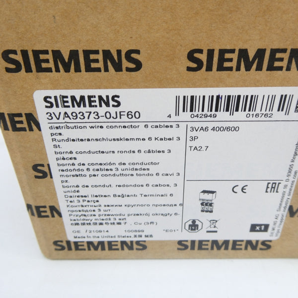 SIEMENS 3VA9373-0JF60 NSMP