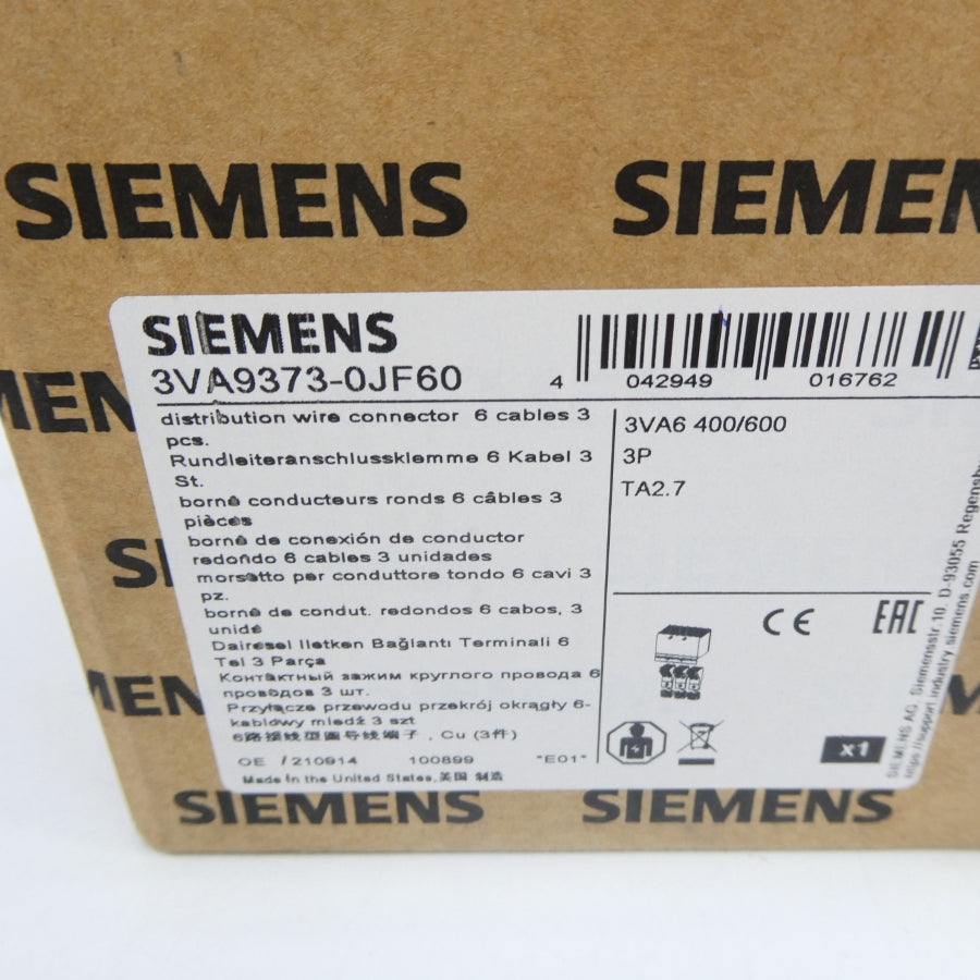 SIEMENS 3VA9373-0JF60 NSMP