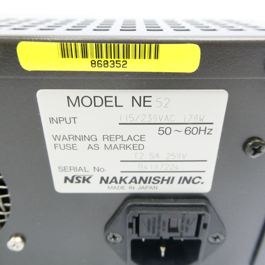 NSK NAKANISHI NE52 115/230VAC NSNP