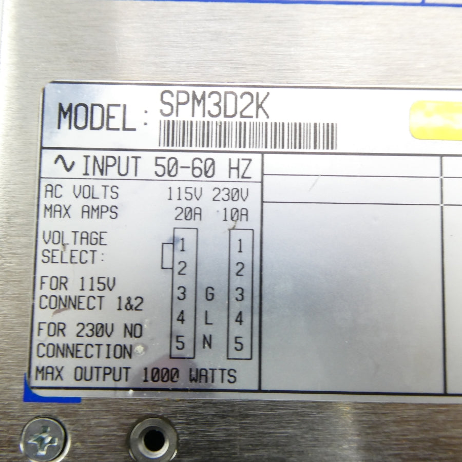 POWER-ONE SPM3D2K 115-230V NSNP