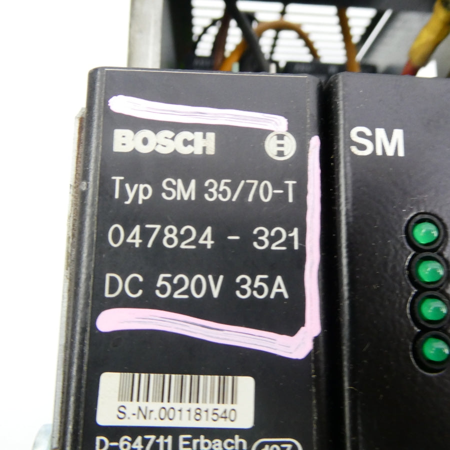 BOSCH SM35/70-T 520VDC 35A (AS PICTURED) UNMP