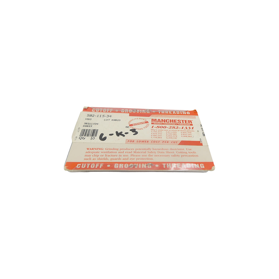 MANCHESTER 582-115-34 (PKG OF 10) NSMP