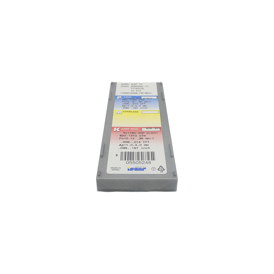 ISCAR WNMG432-TF WNMG080408-TF IC4028 (PKG OF 10) NSFS