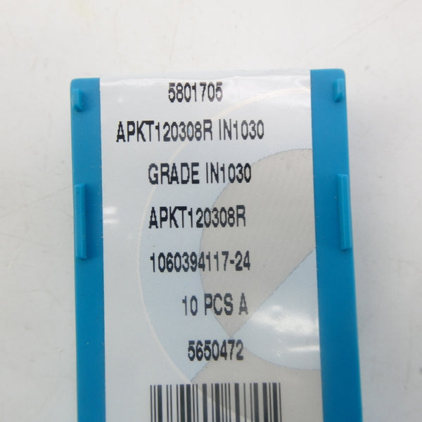 INGERSOLL APKT120308R IN1030 (PKG OF 10) NSFS