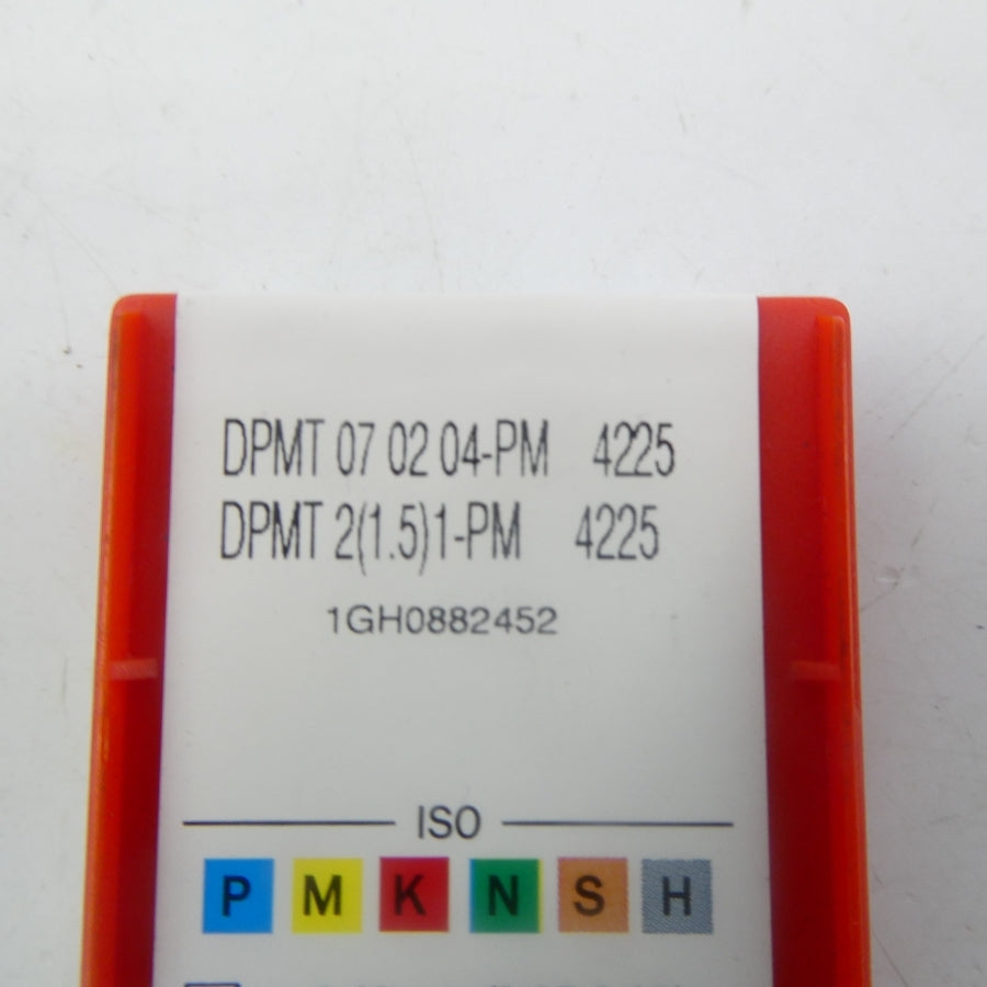 SANDVIK DPMT070204-PM 4225 (PKG OF 10) NSFS