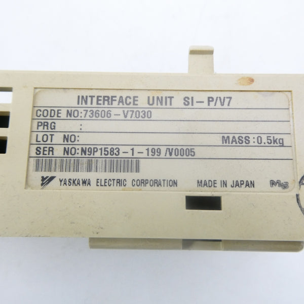 YASKAWA ELECTRIC SI-P/V7 73606-V7030 NSNP