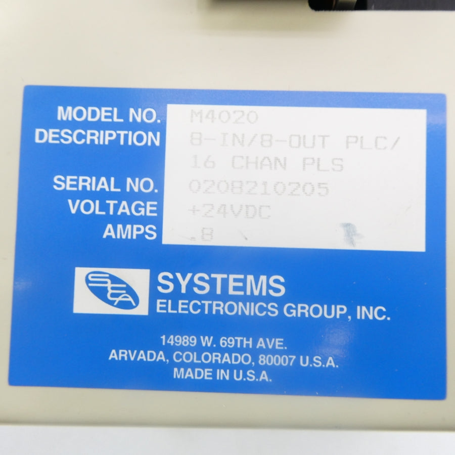 SEA SYSTEMS M4020 24VDC NSNP
