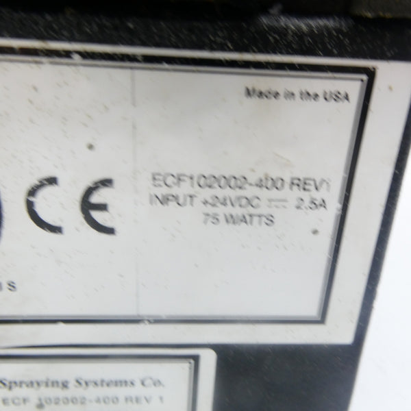 SPRAYING SYSTEMS ECF102002-400 24VDC 2.5A NSNP