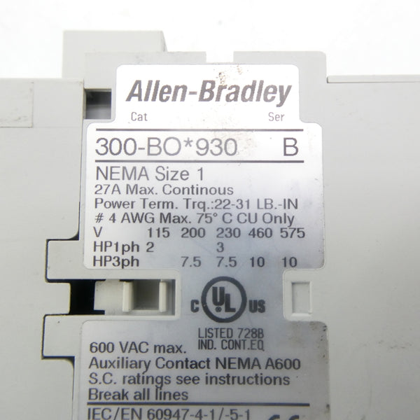 INDUSTRIAL SPARE PART 300-BOD930 SER. B 110/120V NSNP