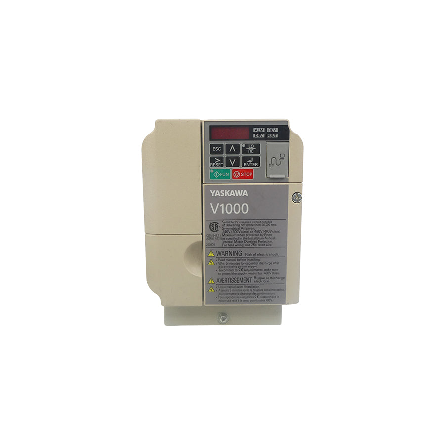 YASKAWA ELECTRIC CIMR-VU4A0009FAA 380-480V 9.4/8.2A REV. C NSNP