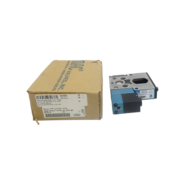 MAC 811C-PP-611DA-142 24VDC 20-150PSI NSMP