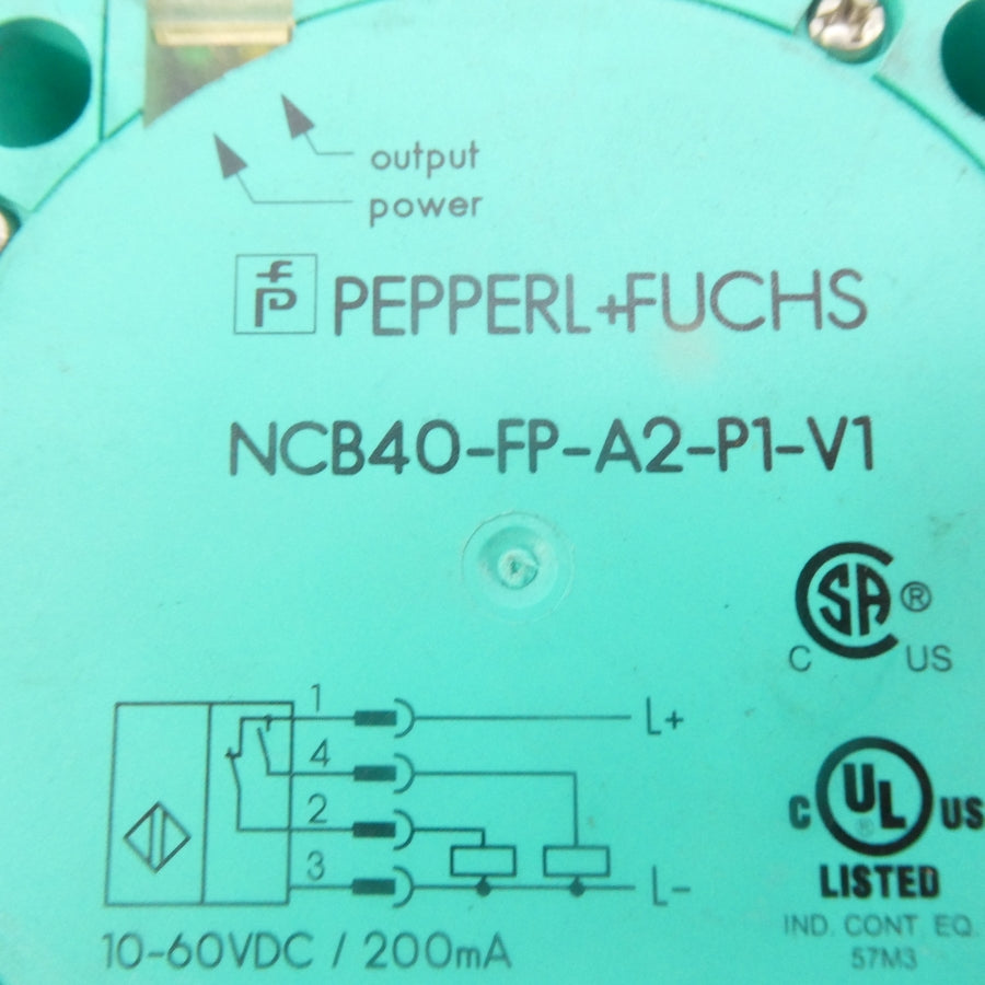PEPPERL+FUCHS NCB40-FP-A2-P1-V1 129430 10-60VDC NSNP