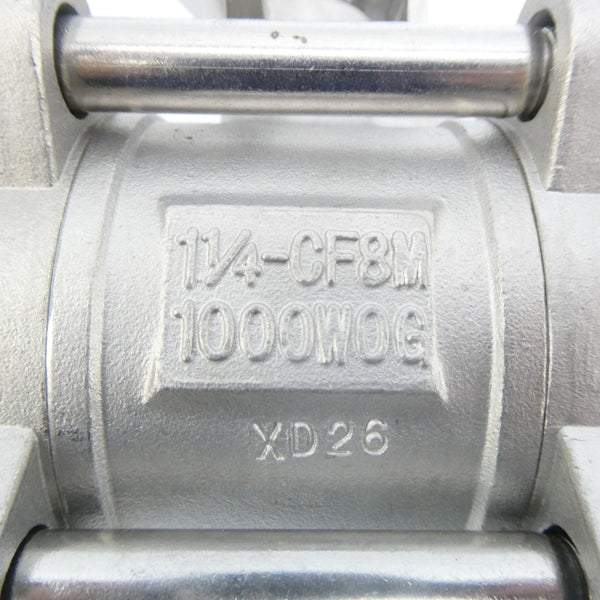 DURR 1-1/4-CF8M-1000WOG 20-200C NSNP