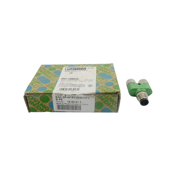 PHOENIX CONTACT SAC-3P-M12Y/2XM12FSBPE 1683413 (PKG OF 3) NSMP