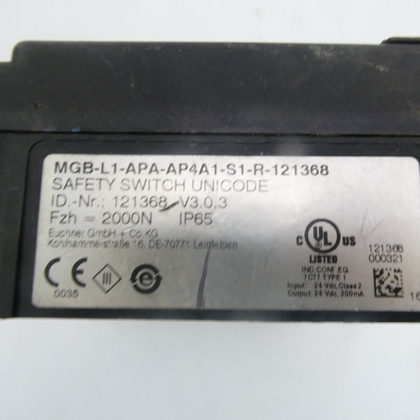 EUCHNER MGB-L1-APA-AP4A1-S1-R-121368 NSNP