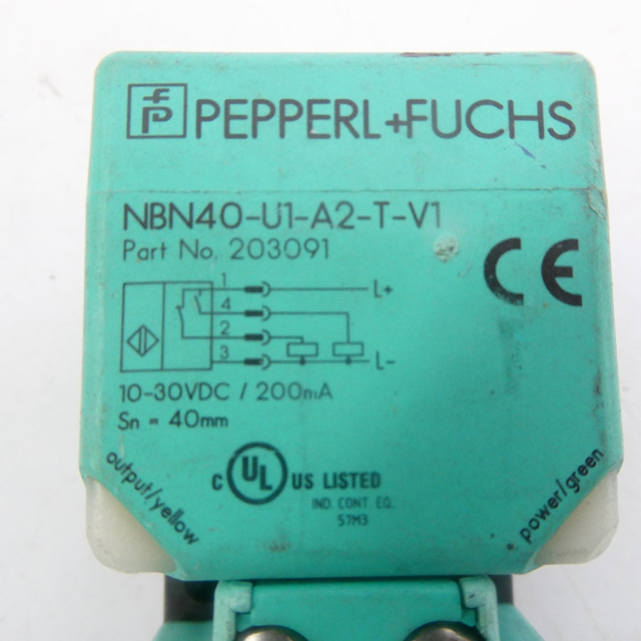 PEPPERL+FUCHS NBN40-U1-A2-T-V1 203091 10-30VDC UNMP