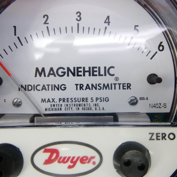 DWYER 605-6 5PSI 0-6 NSNP